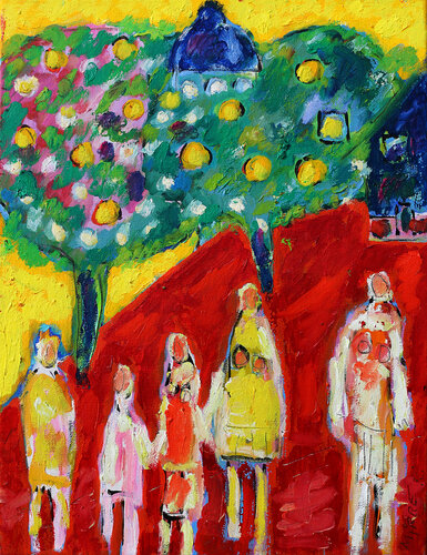 Family tree di Jean Mirre, Pittura in vendita su Singulart