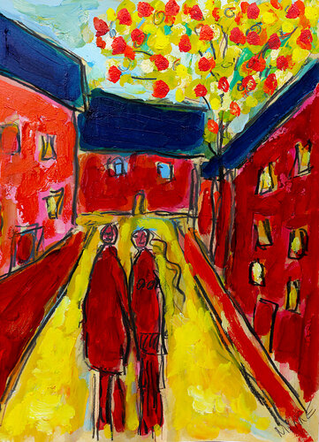 New love di Jean Mirre, Pittura in vendita su Singulart
