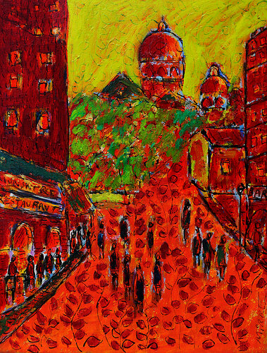 L'ouverture du bar de Jean Mirre, Pintura a la venta en Singulart