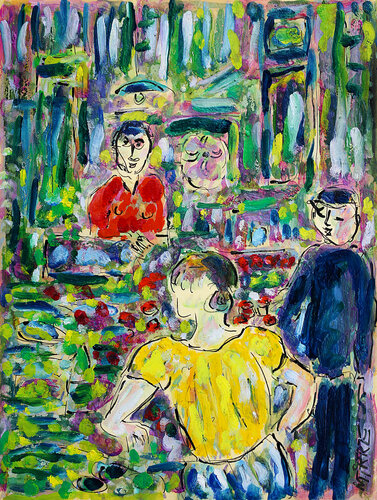 L'épicière di Jean Mirre, Pittura in vendita su Singulart