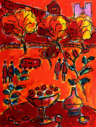 Lean Paris de Jean Mirre, Pintura a la venta en Singulart