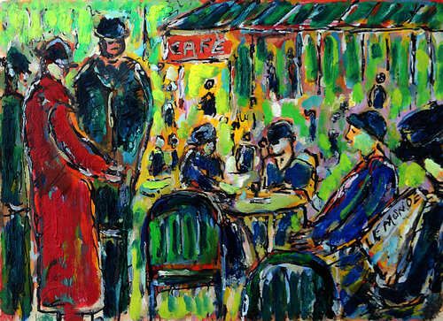 Le Monde van Jean Mirre, Schilderij te koop op Singulart