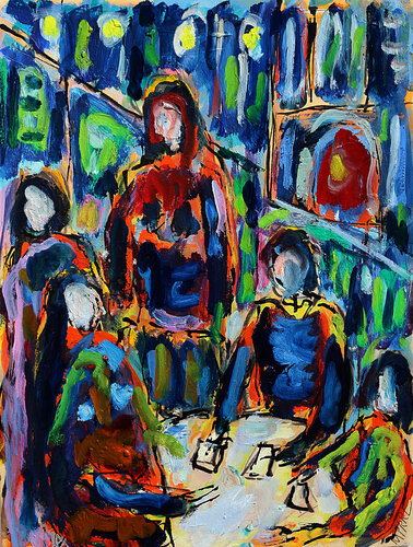 Tripot van Jean Mirre, Schilderij te koop op Singulart