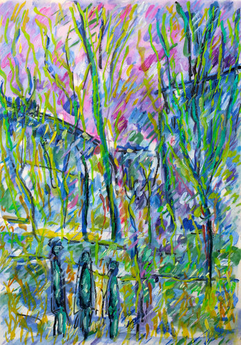 L'école buissonnière van Jean Mirre, Werk op papier te koop op Singulart