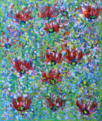 Vigne by Jean Mirre, Painting for Sale on Singulart