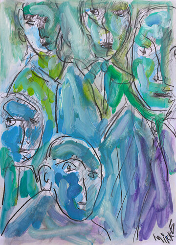 Under my thumb by Jean Mirre, Painting for Sale on Singulart