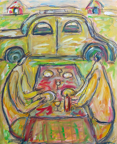 Front populaire von Jean Mirre, Malerei kaufen auf Singulart