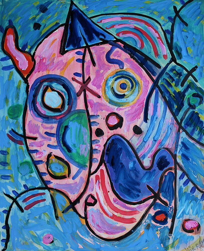 Lutin van Jean Mirre, Schilderij te koop op Singulart