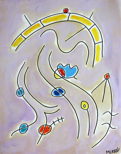 A whiter shade of pale van Jean Mirre, Schilderij te koop op Singulart