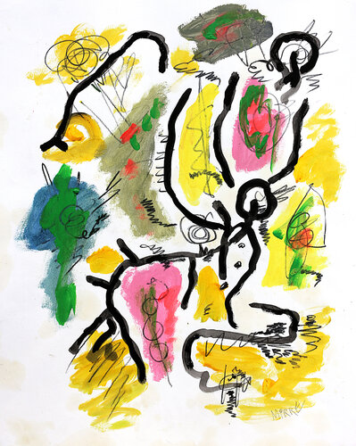 Foreseen di Jean Mirre, Pittura in vendita su Singulart