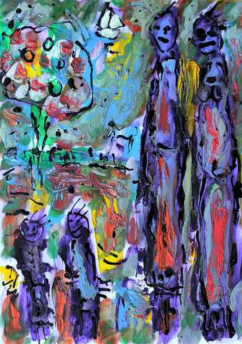 After the war van Jean Mirre, Schilderij te koop op Singulart