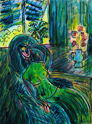 Somnolence van Jean Mirre, Schilderij te koop op Singulart