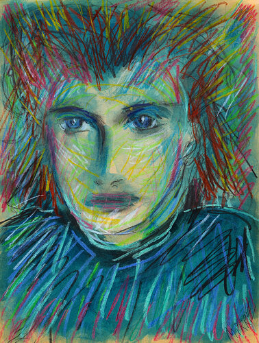 Banshee van Jean Mirre, Schilderij te koop op Singulart