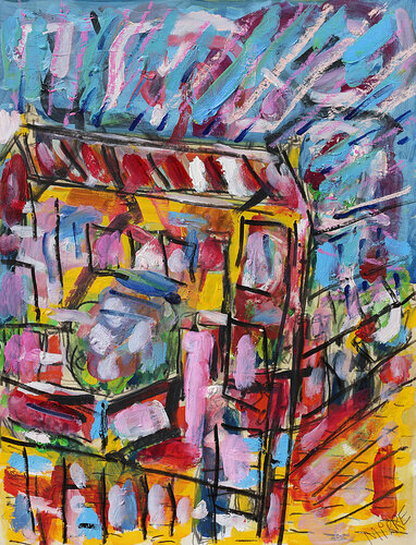 Démolition van Jean Mirre, Schilderij te koop op Singulart