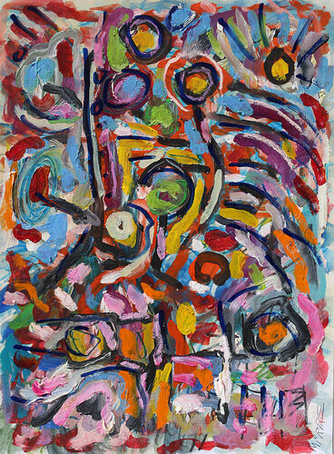 Futur proche van Jean Mirre, Schilderij te koop op Singulart