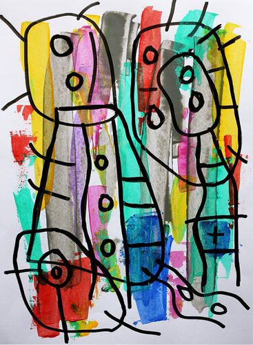 October van Jean Mirre, Schilderij te koop op Singulart