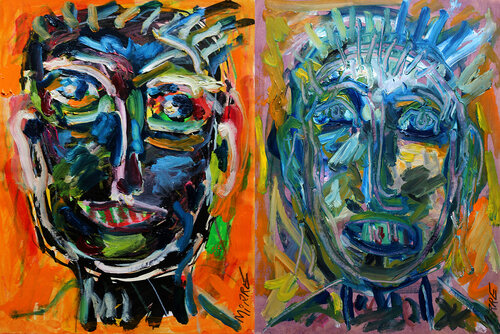 Etudiants by Jean Mirre, 회화 for Sale on Singulart