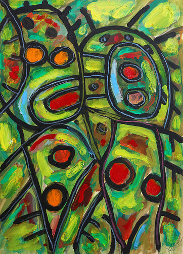 Relationship van Jean Mirre, Schilderij te koop op Singulart