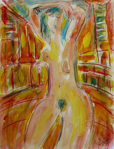 TV Star par Jean Mirre, Peinture en vente sur Singulart