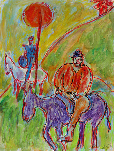 Sancho van Jean Mirre, Schilderij te koop op Singulart