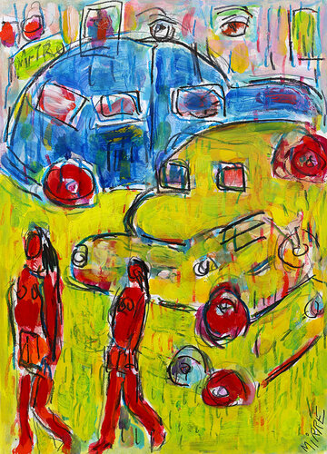 Surconsommation di Jean Mirre, Pittura in vendita su Singulart