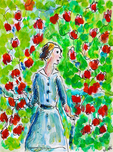 Belle ingénue van Jean Mirre, Schilderij te koop op Singulart