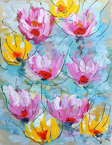 Soft feelings by Jean Mirre, Painting for Sale on Singulart