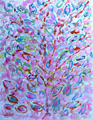 Milk wood van Jean Mirre, Schilderij te koop op Singulart
