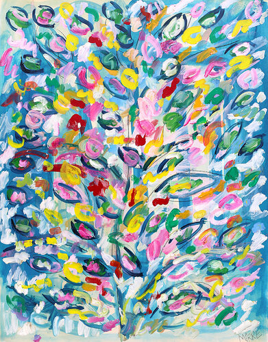 Structured Bunch von Jean Mirre, Malerei kaufen auf Singulart