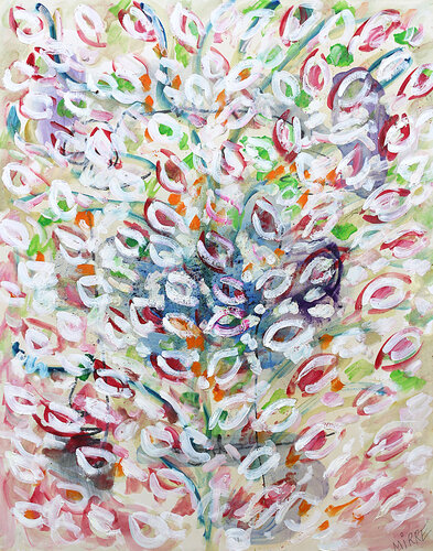Sentimental bunch par Jean Mirre, Peinture en vente sur Singulart