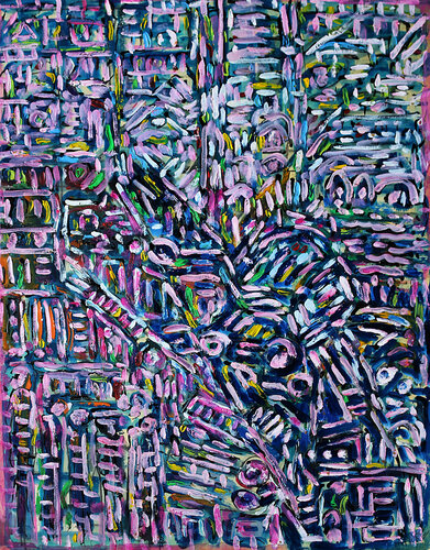 City Street van Jean Mirre, Schilderij te koop op Singulart