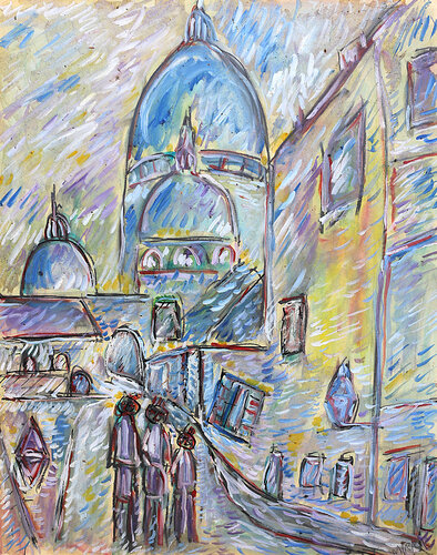 St Glinglin van Jean Mirre, Schilderij te koop op Singulart