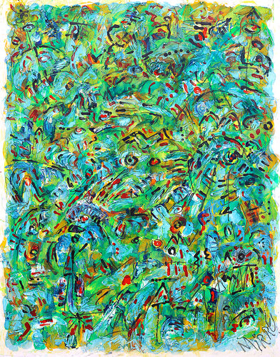 Sinople van Jean Mirre, Schilderij te koop op Singulart
