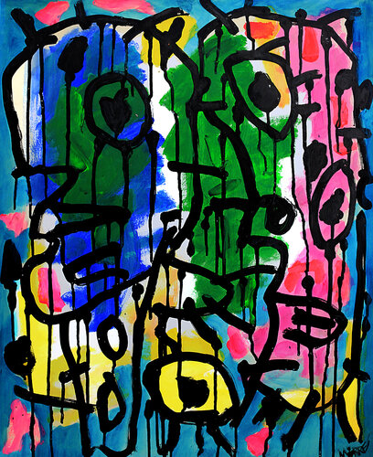 Conversation de Jean Mirre, Pintura a la venta en Singulart