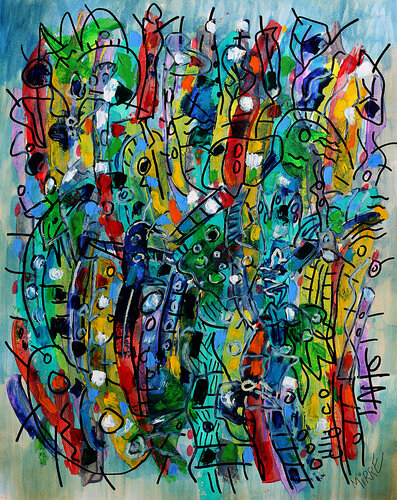 Primaires di Jean Mirre, Pittura in vendita su Singulart