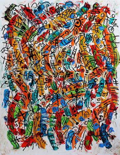 Epopée by Jean Mirre, Painting for Sale on Singulart