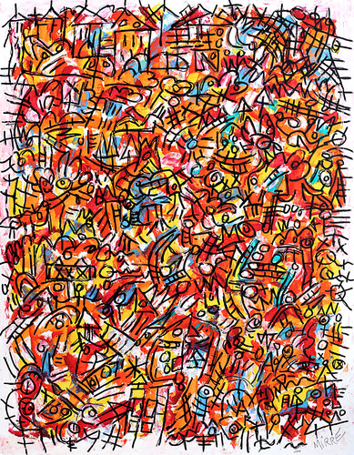 Trip di Jean Mirre, Pittura in vendita su Singulart