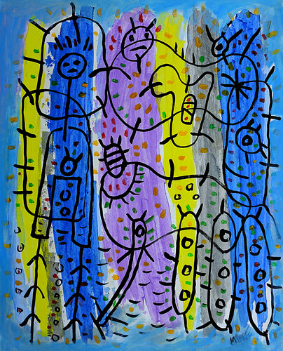 Crisis von Jean Mirre, Malerei kaufen auf Singulart