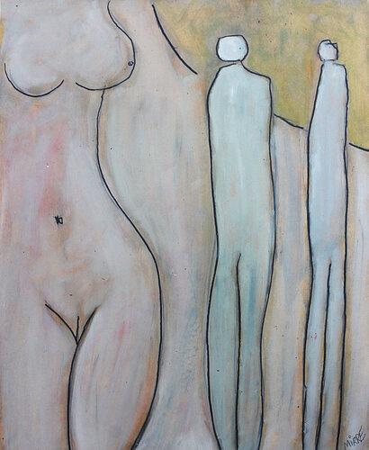 Ciel et Terre par Jean Mirre, Peinture en vente sur Singulart