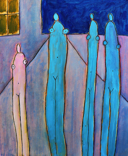 Together van Jean Mirre, Schilderij te koop op Singulart