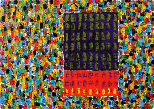 Public library van Jean Mirre, Schilderij te koop op Singulart