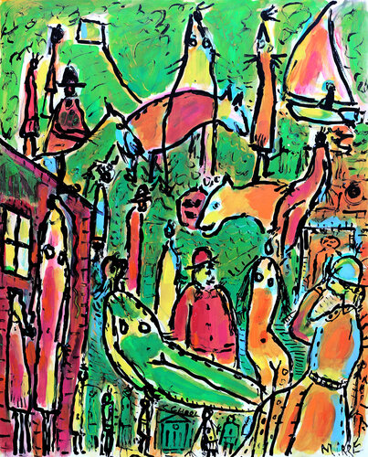 Songe von Jean Mirre, Malerei kaufen auf Singulart