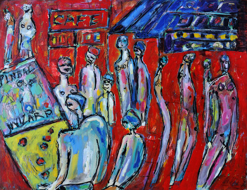 Mean pinball wizard von Jean Mirre, Malerei kaufen auf Singulart