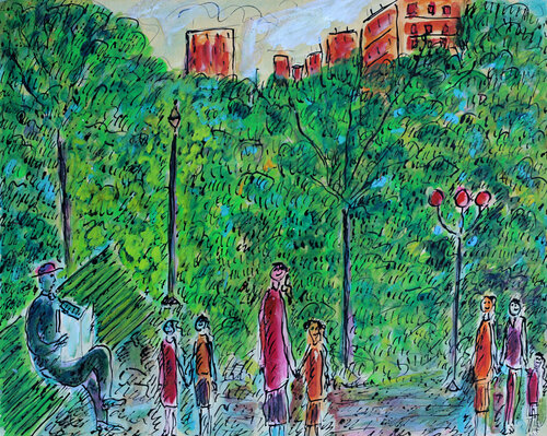 Ranelagh von Jean Mirre, Malerei kaufen auf Singulart