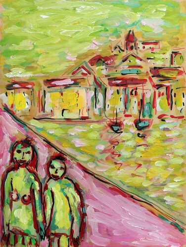 Sea Couple by Jean Mirre, Painting for Sale on Singulart