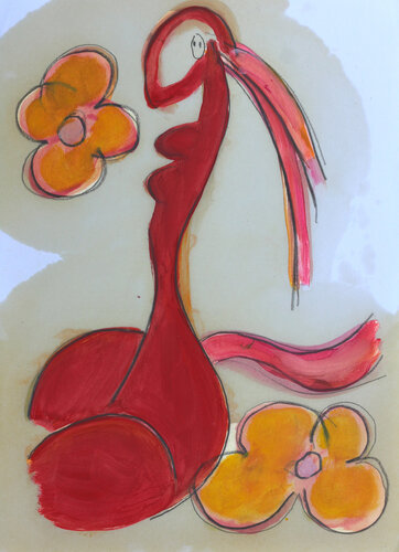 Salomé by Jean Mirre, Painting for Sale on Singulart