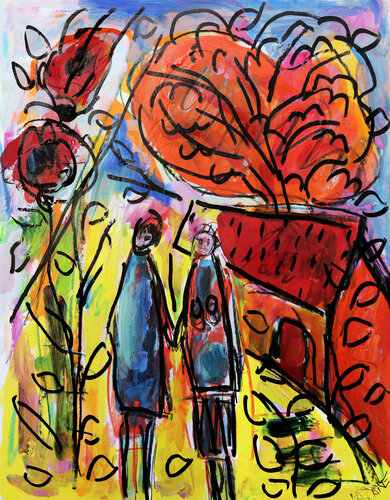 Vaudou van Jean Mirre, Schilderij te koop op Singulart
