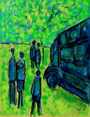 Viendez van Jean Mirre, Schilderij te koop op Singulart