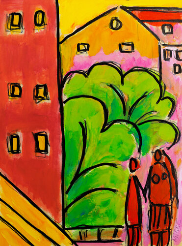 Palmes van Jean Mirre, Schilderij te koop op Singulart