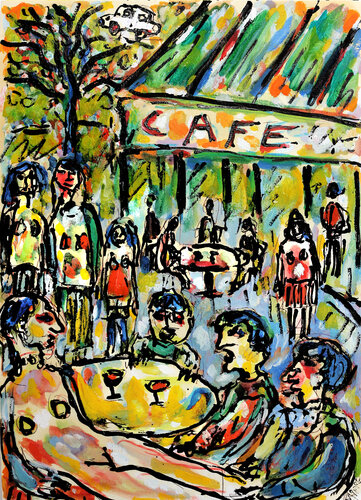 Unabashedly di Jean Mirre, Pittura in vendita su Singulart